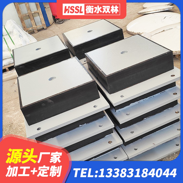 泰安橡胶楼梯支座源头工厂 泰安HDR800高阻尼支座生产厂家 泰安LNRφ400叠层橡胶隔震支座 泰安隔震支座LRB和LNR生产厂家 - 第5张